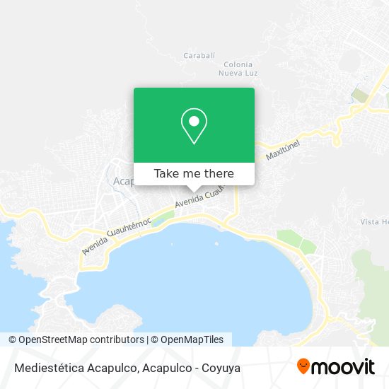 Mediestética Acapulco map