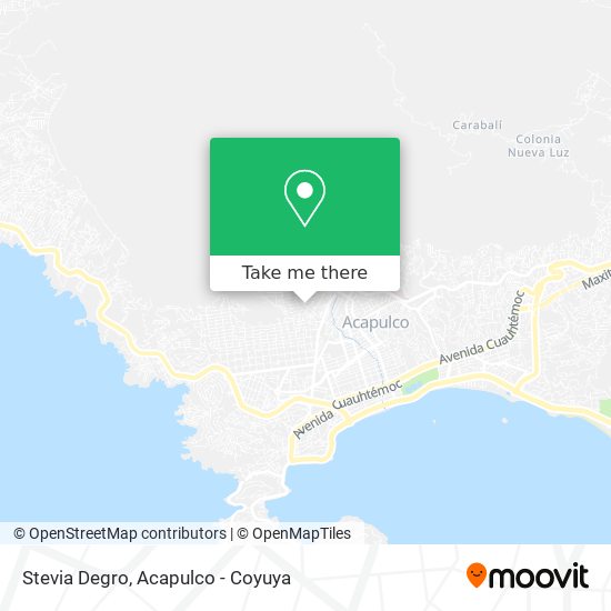 Mapa de Stevia Degro