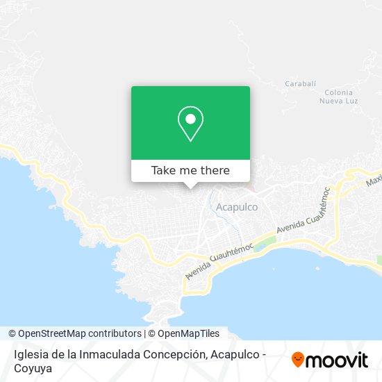 Mapa de Iglesia de la Inmaculada Concepción