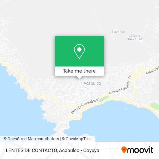 LENTES DE CONTACTO map