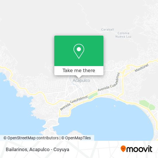 Bailarinos map