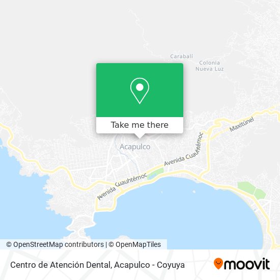 Centro de Atención Dental map