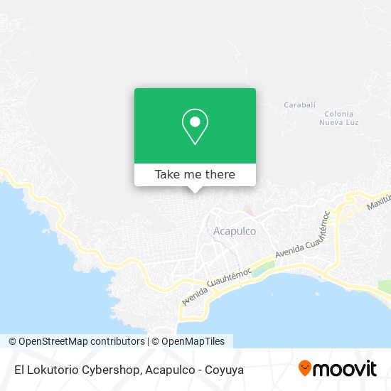 El Lokutorio Cybershop map