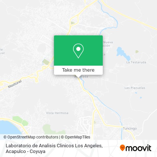 Laboratorio de Analisis Clinicos Los Angeles map