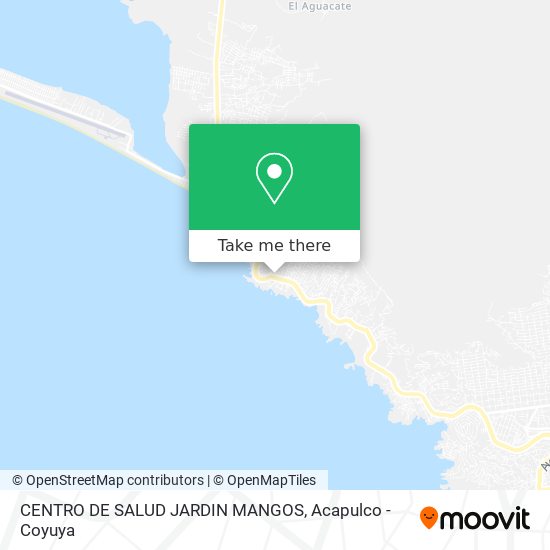 CENTRO DE SALUD JARDIN MANGOS map