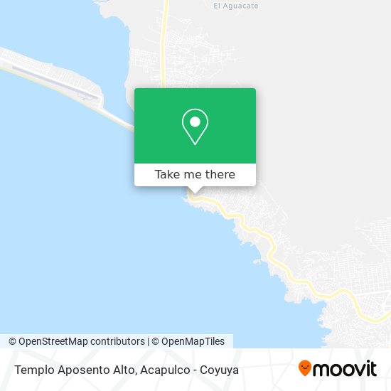 Mapa de Templo Aposento Alto