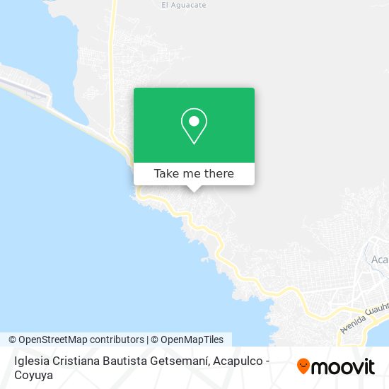 Mapa de Iglesia Cristiana Bautista Getsemaní