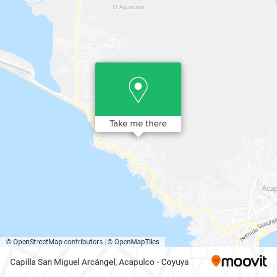 Mapa de Capilla San Miguel Arcángel