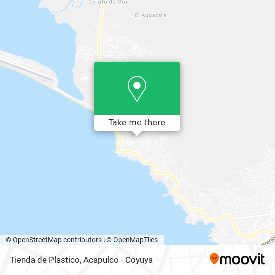 Tienda de Plastico map