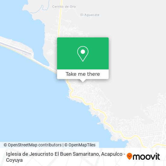 Iglesia de Jesucristo El Buen Samaritano map