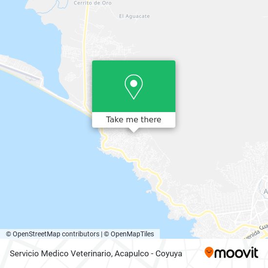 Servicio Medico Veterinario map