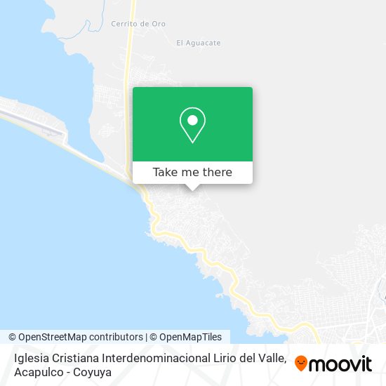 How to get to Iglesia Cristiana Interdenominacional Lirio del Valle in  Acapulco De Juárez by Bus?