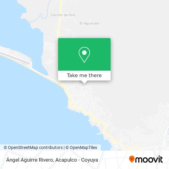 Ángel Aguirre Rivero map