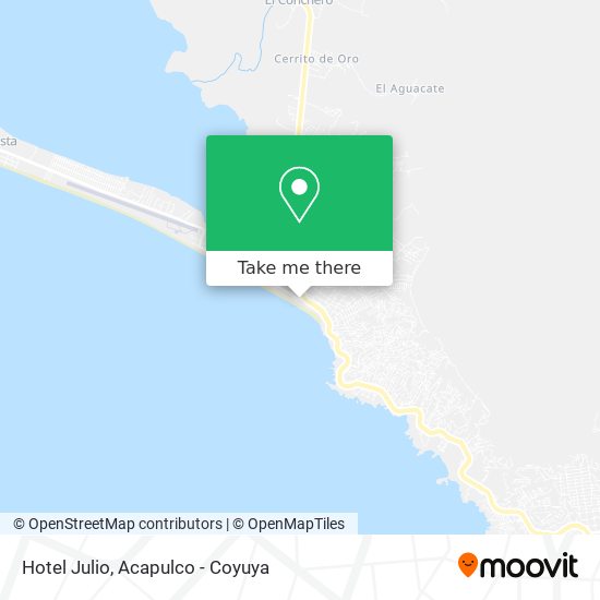 Hotel Julio map