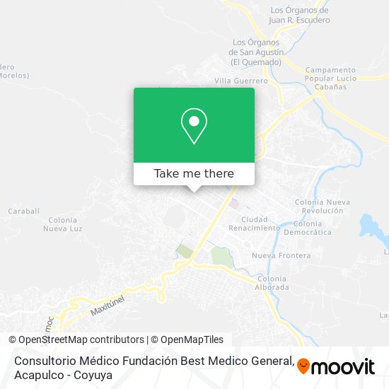 Consultorio Médico Fundación Best Medico General map
