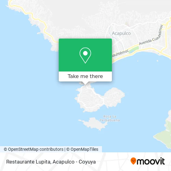 Restaurante Lupita map