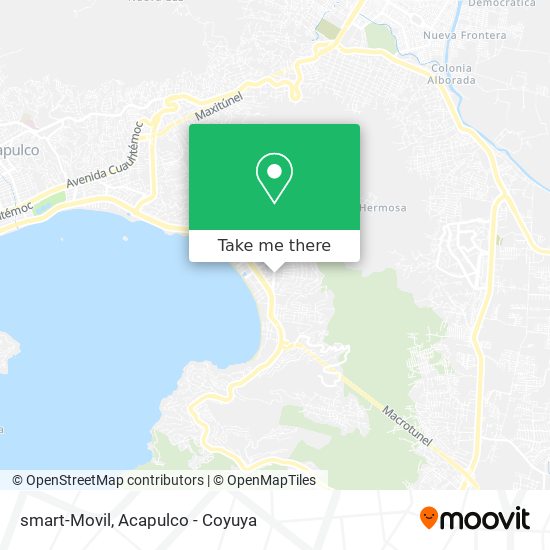 smart-Movil map