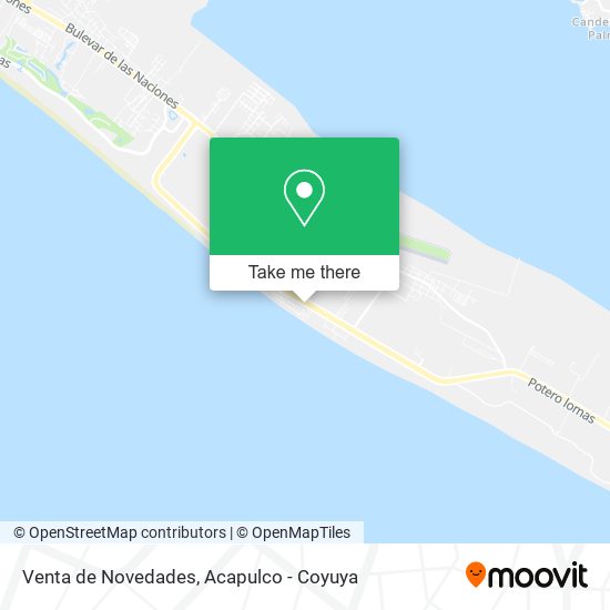 Venta de Novedades map