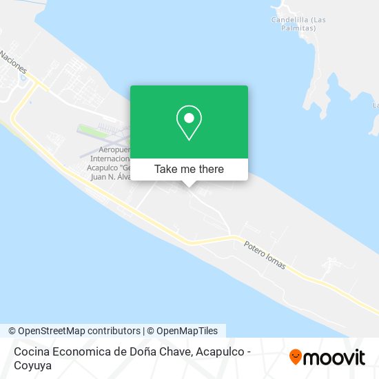 Cocina Economica de Doña Chave map