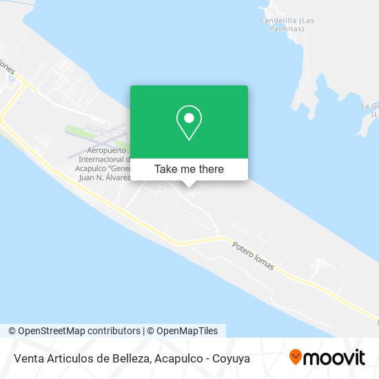 Venta Articulos de Belleza map