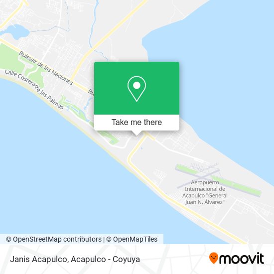 Janis Acapulco map