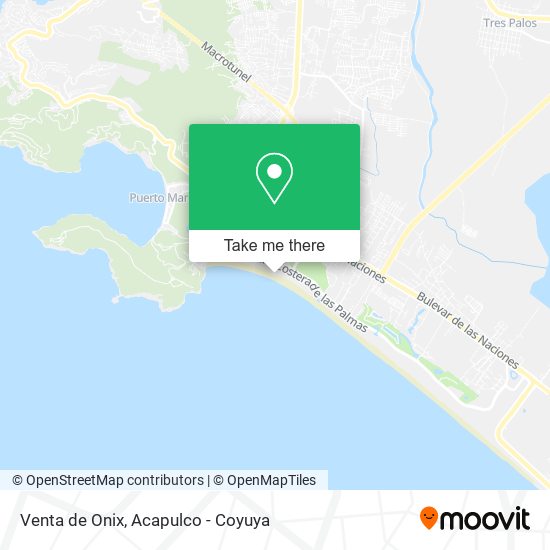 Venta de Onix map