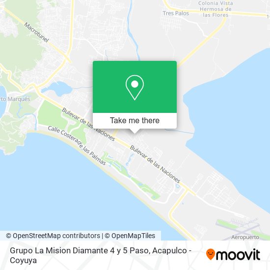Grupo La Mision Diamante 4 y 5 Paso map