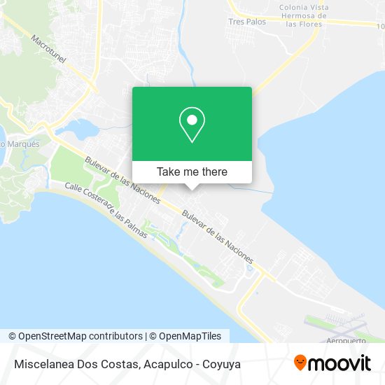 Miscelanea Dos Costas map