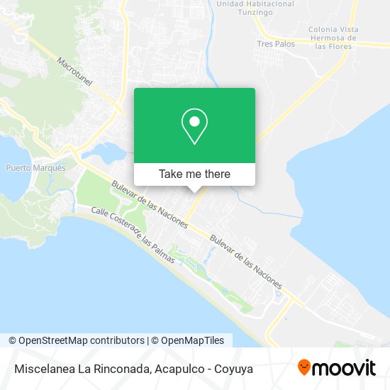 Miscelanea La Rinconada map