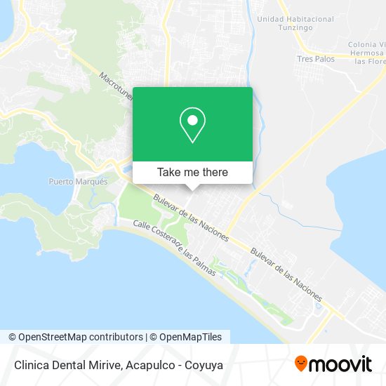 Clinica Dental Mirive map