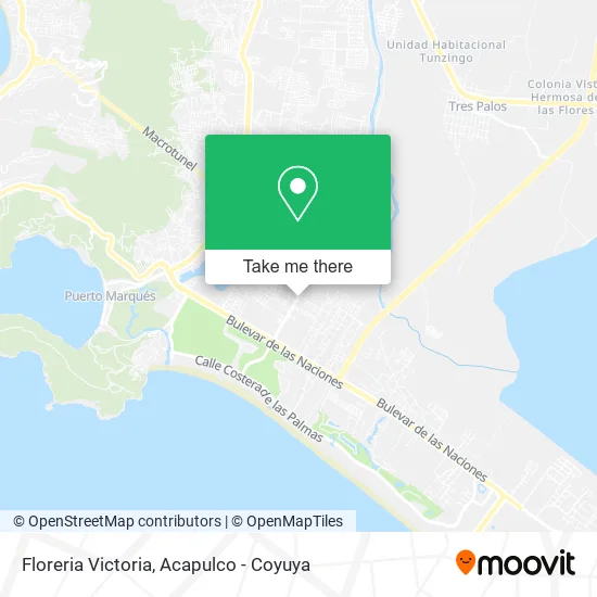Floreria Victoria map