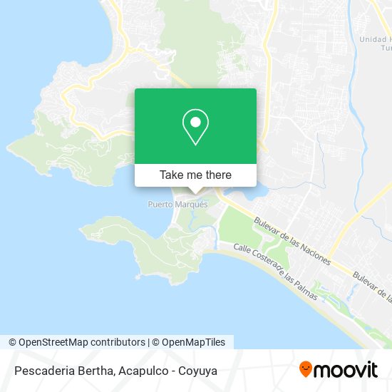 Pescaderia Bertha map