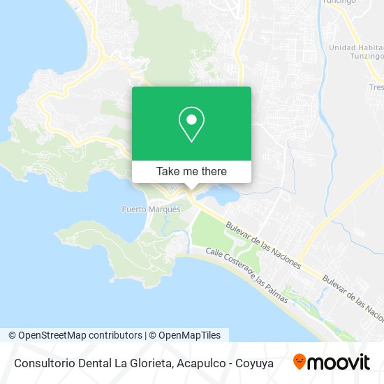 Mapa de Consultorio Dental La Glorieta