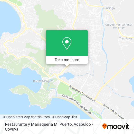 Mapa de Restaurante y Marisqueria Mi Puerto