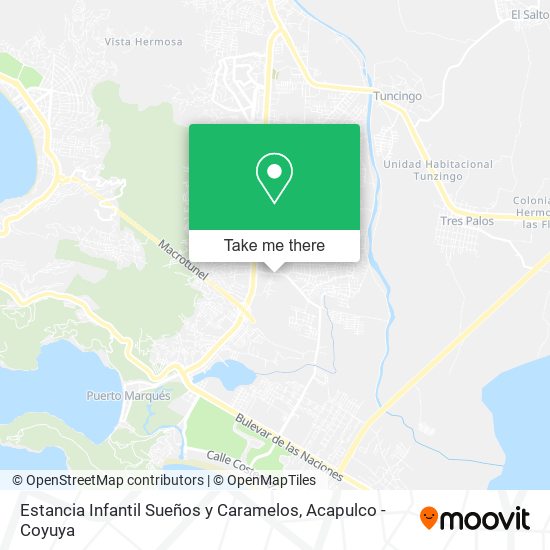 Estancia Infantil Sueños y Caramelos map