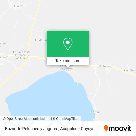 Mapa de Bazar de Peluches y Jugetes