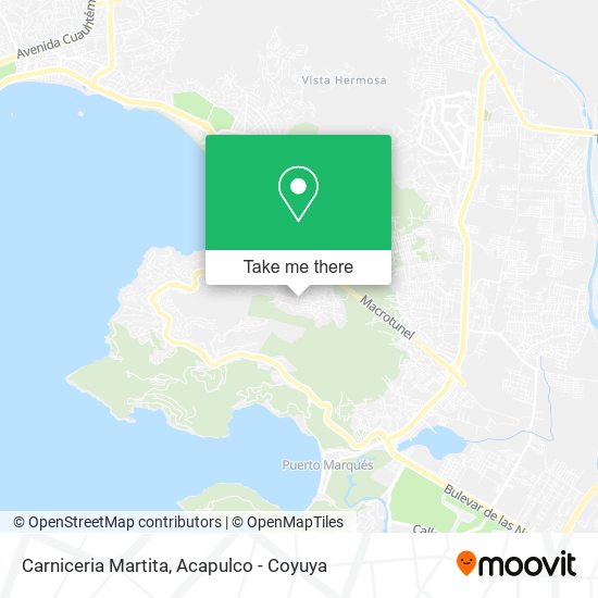 Mapa de Carniceria Martita