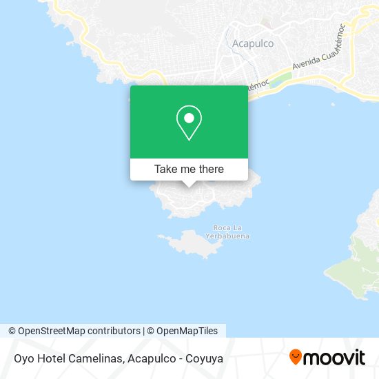 Oyo Hotel Camelinas map