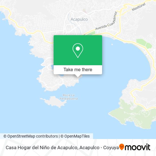 Casa Hogar del Niño de Acapulco map