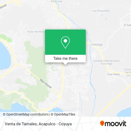 Venta de Tamales map