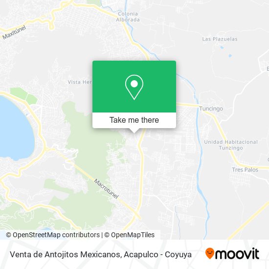 Venta de Antojitos Mexicanos map