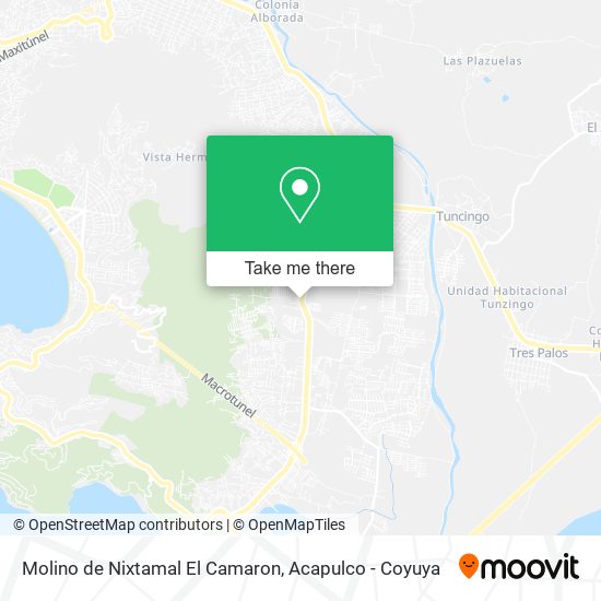 Molino de Nixtamal El Camaron map