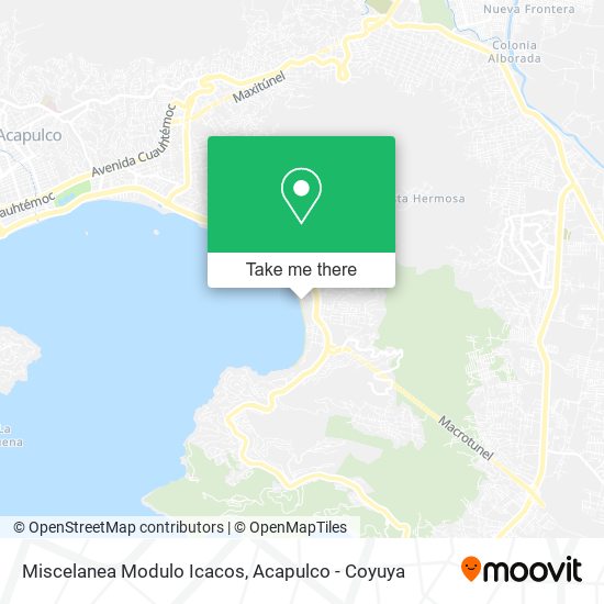 Miscelanea Modulo Icacos map