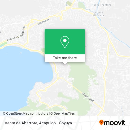 Venta de Abarrote map