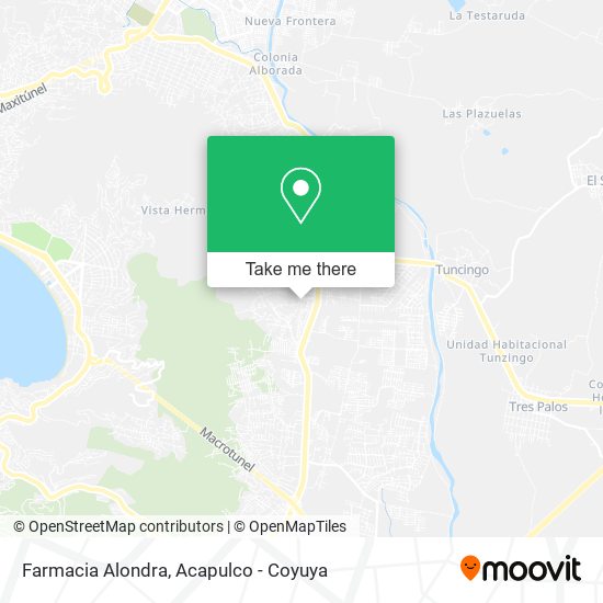 Farmacia Alondra map