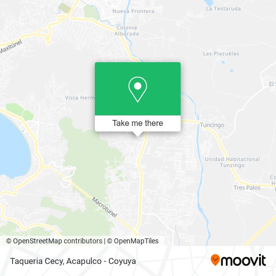 Taqueria Cecy map