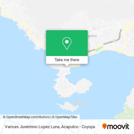 Varices Juventino Lopez Luna map