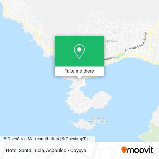 Hotel Santa Lucia map