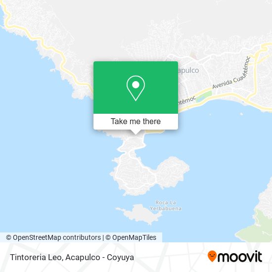 Tintoreria Leo map