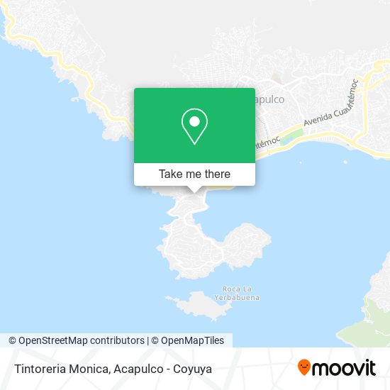 Tintoreria Monica map